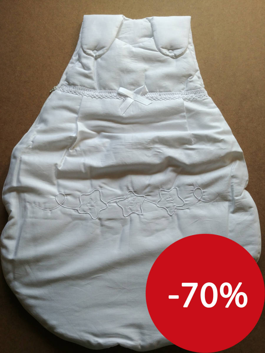 KOKO Sommerschlafsack Baby weiss KOKO Sommerschlafsack Baby weiss
