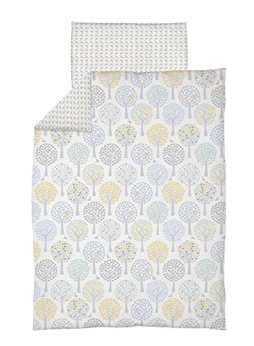 Ceba baby Babybettwäsche Bettwäsche-Set 2-teilig Design: Magischer Wald blau Ceba baby Babybettwäsche Bettwäsche-Set 2-teilig Design: Magischer Wald blau