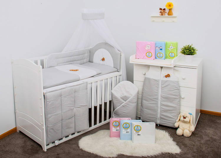 KOKO Babybettwäsche Bettwäsche-Set 5-teilig Design: KOKO Babybettwäsche Bettwäsche-Set 5-teilig Design: