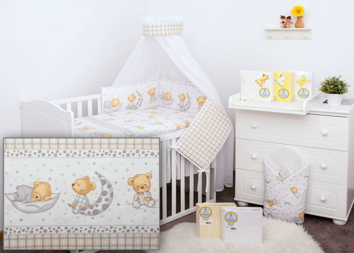 KOKO Babybettwäsche Bettwäsche-Set 5-teilig Design: KOKO Babybettwäsche Bettwäsche-Set 5-teilig Design: